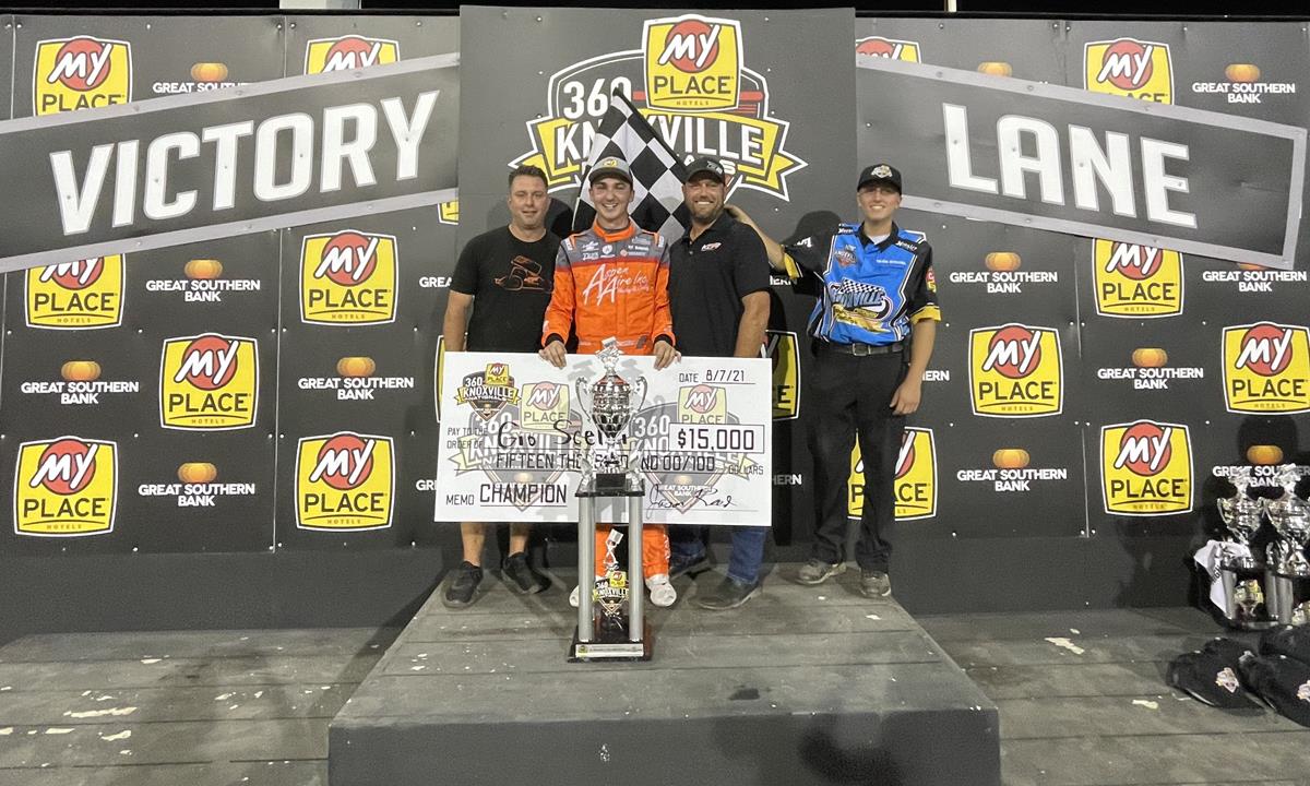 Gio Scelzi Wins Electrifying My Place Hotels 360 Knoxville Nationals!