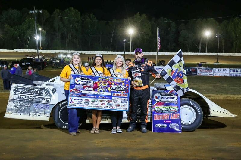 Michael Chilton won the third annual Fall 40 at Mudlick Valley Raceway on Saturday, October 4.