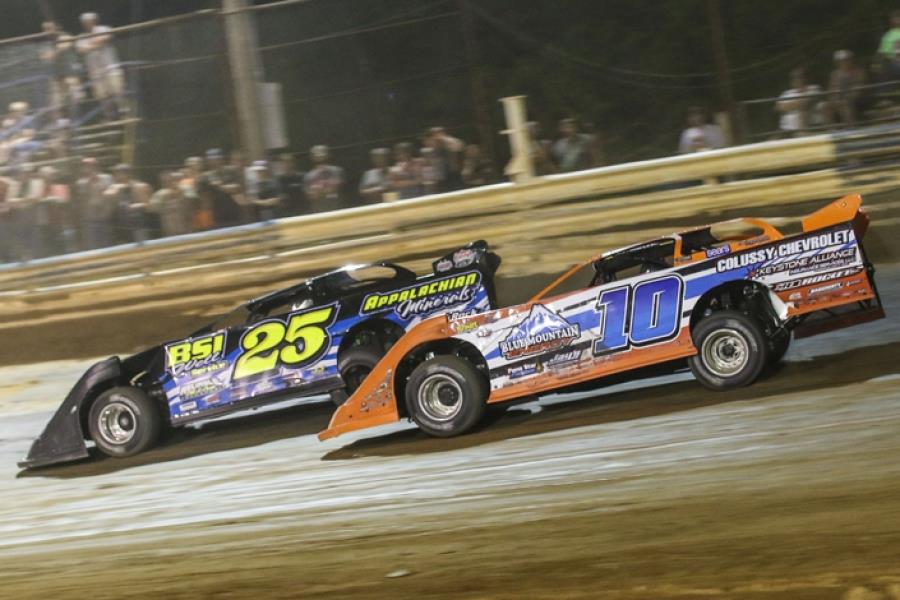 Mike Benedum Attends Hillbilly 100 at Tyler County Speedway