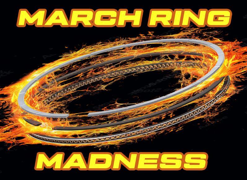 Just One Week Left: Total Seal "Engine Builder Only" March Ring Madness Promo