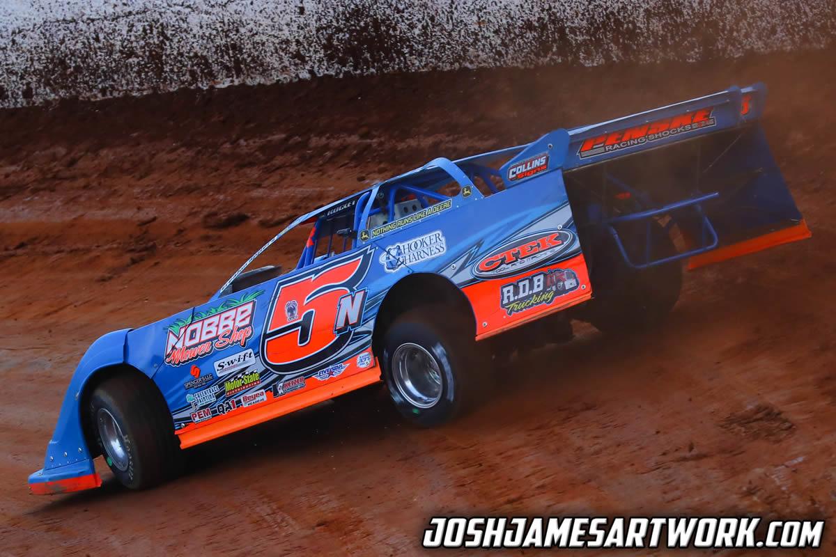 Dustin Nobbe rebounds to finish 10th at Moler Raceway Park