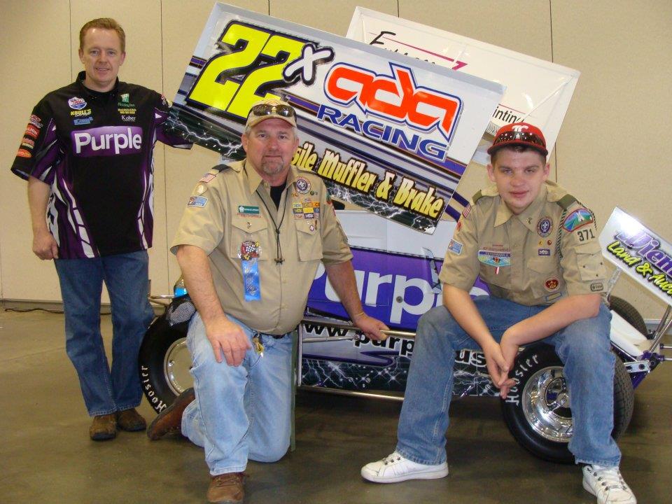 Boys Scout Likes The Micro Sprint Car!