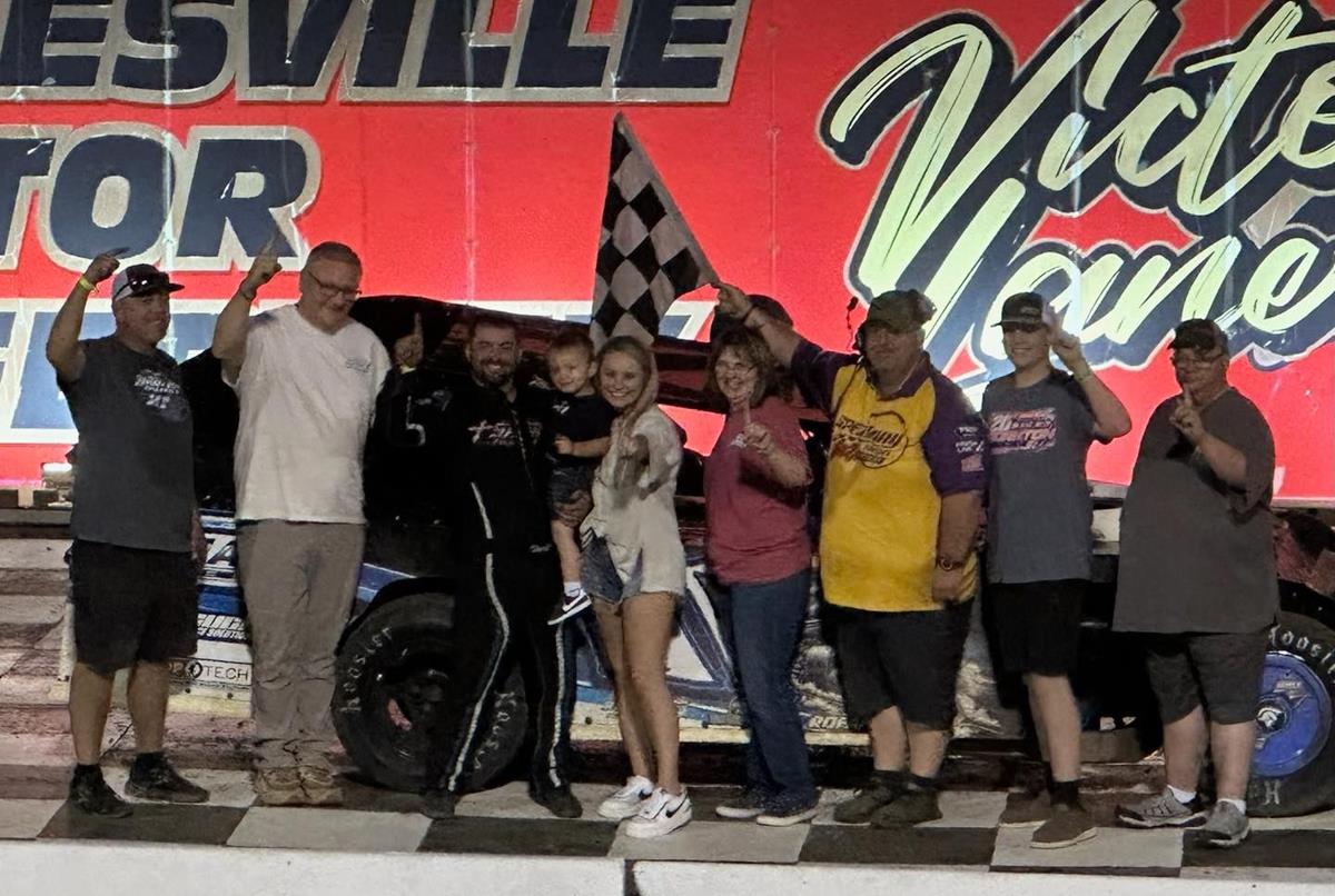 Travis Mosley picked up his second win of the season in Friday’s Topless 100 preliminary at Batesville Motor Speedway.