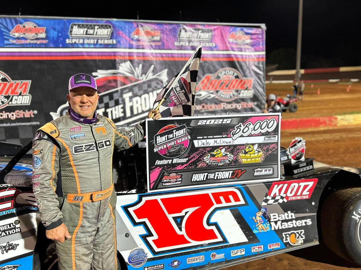 Talladega Short Track (Eastaboga, AL) – Hunt the Front Super Dirt Series – Bama Bash – April 4th-5th, 2025. (Zackary Washington photo)