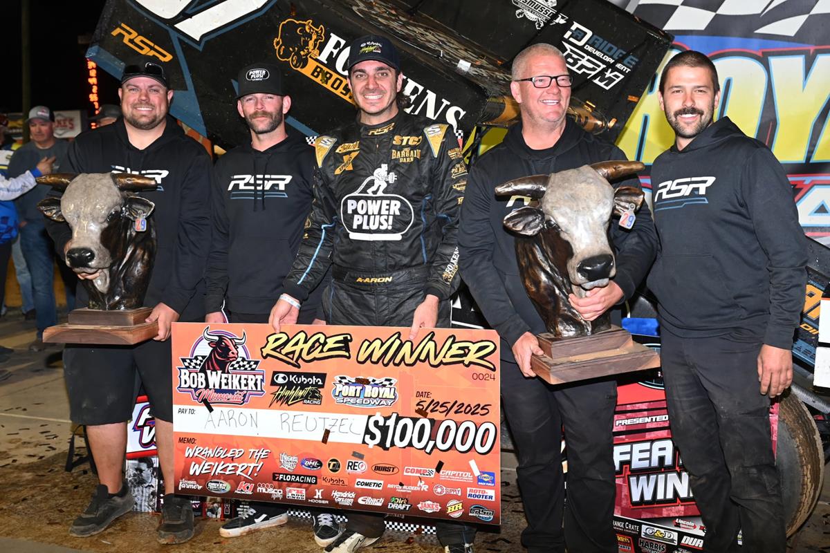 CAN'T HEAR THE HATERS: Aaron Reutzel Beats PA Posse to Cash $100,000 in Port Royal's Bob Weikert Memorial
