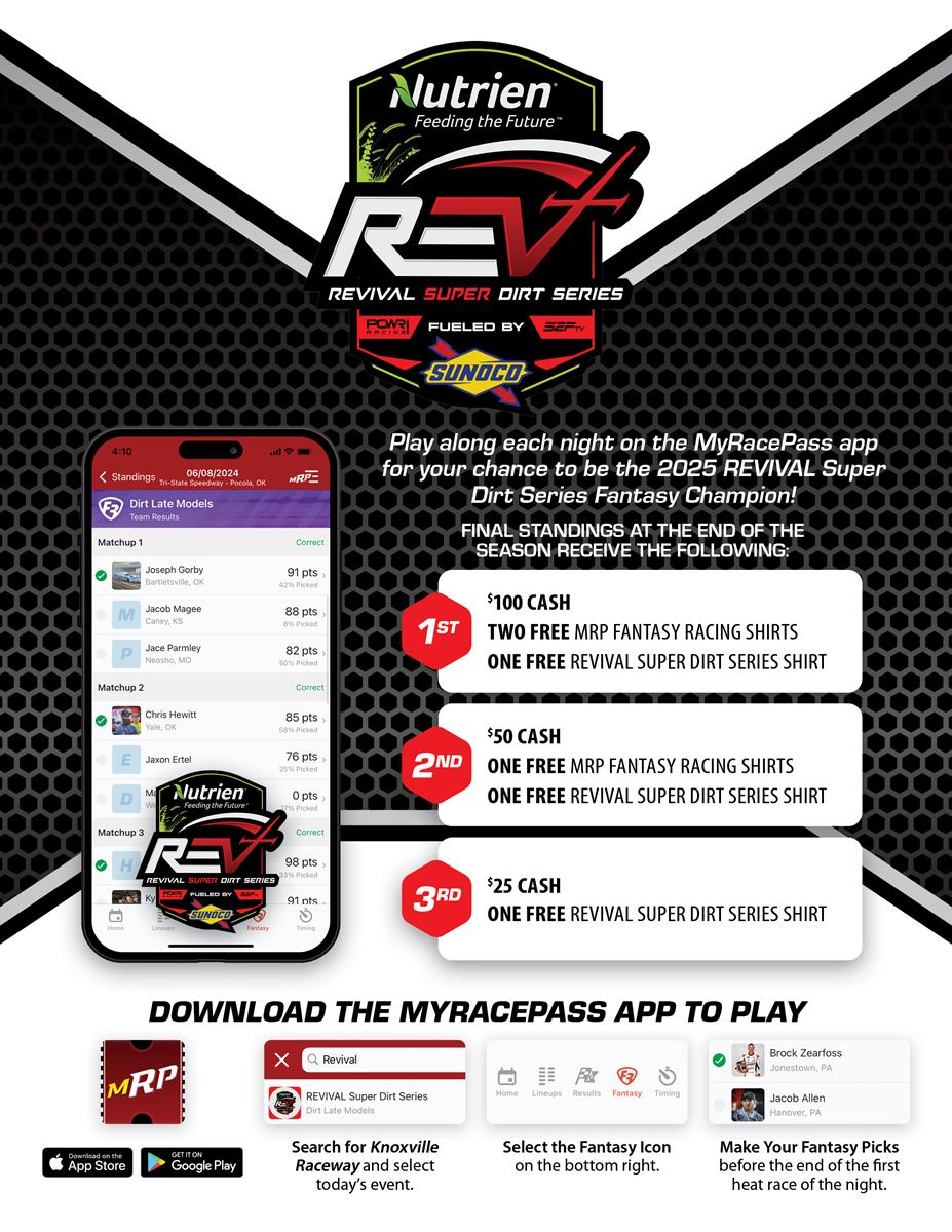 REVIVAL & MY RACE PASS LAUNCH FANTASY RACING CHAMPIONSHIP FOR 2025