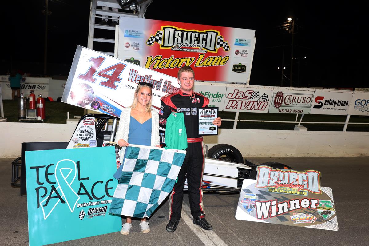Battle Drives from Ninth to His Sixth Career Oswego Speedway Feature Win