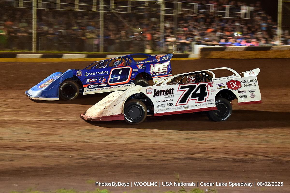 Cedar Lake Speedway (New Richmond, WI) – World of Outlaws Real American Beer Late Model Series – USA Nationals – July 31st-August 2nd, 2025. (Todd Boyd photo)