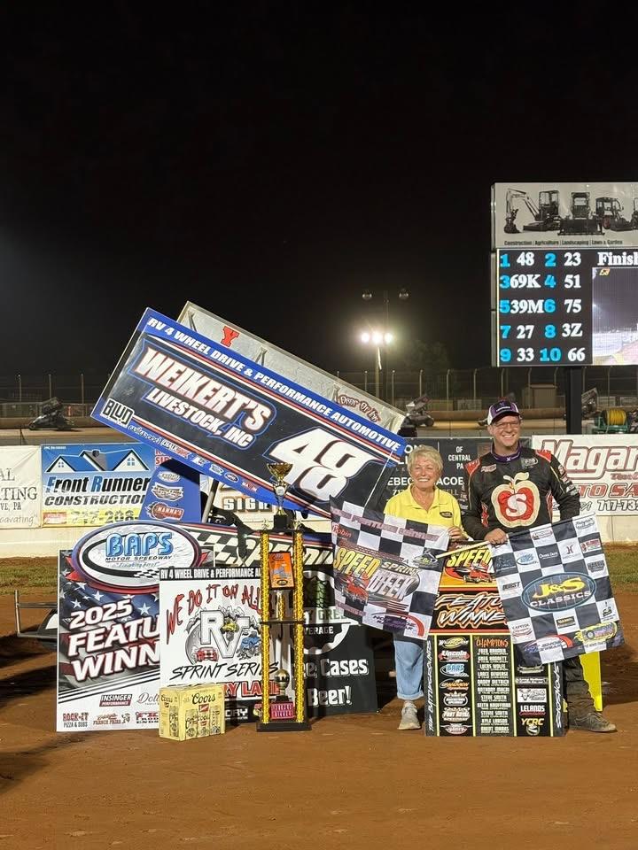 Dietrich wins J&S Classic Speedweek Race!