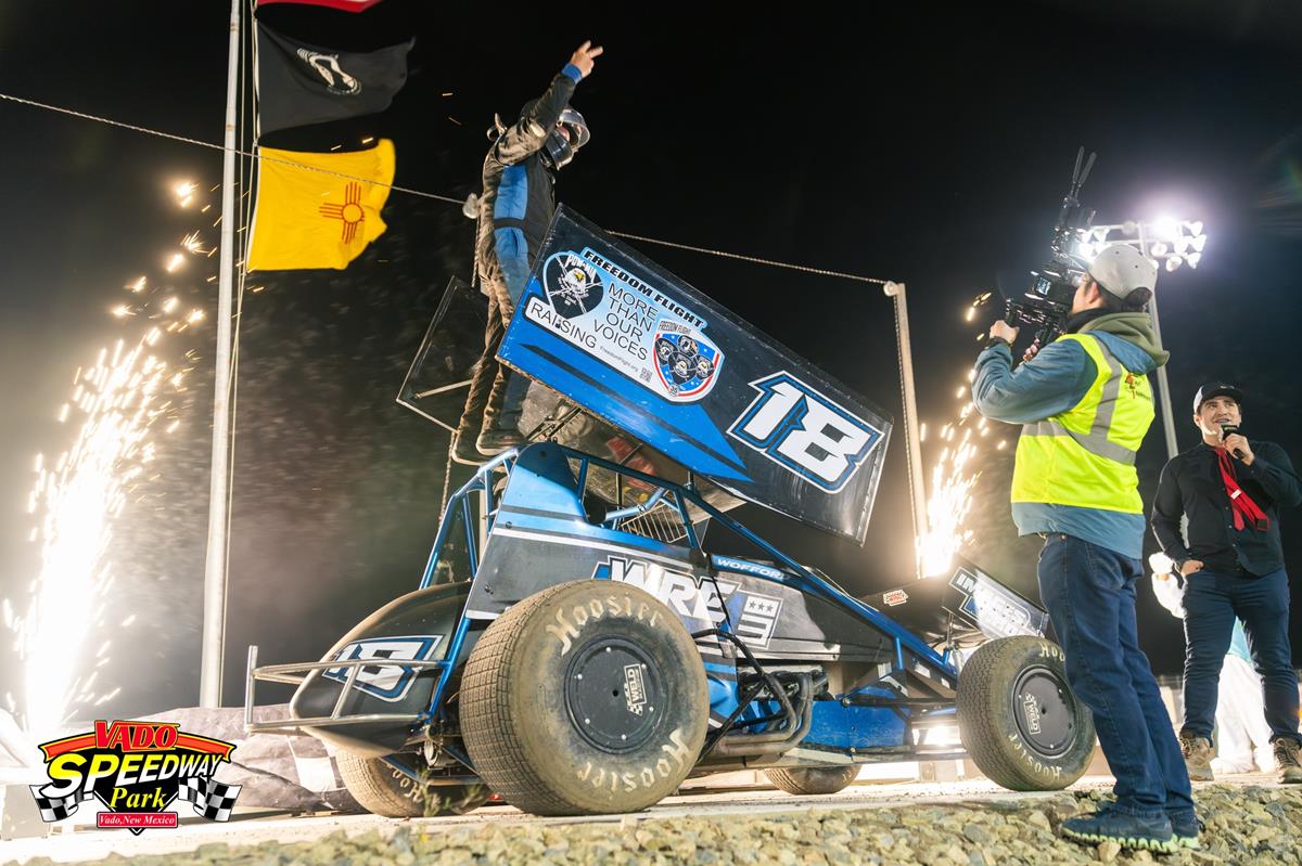 Lorne Wofford Repeats Win with POWRi White Sands Federal Credit Union Vado 305 Sprints