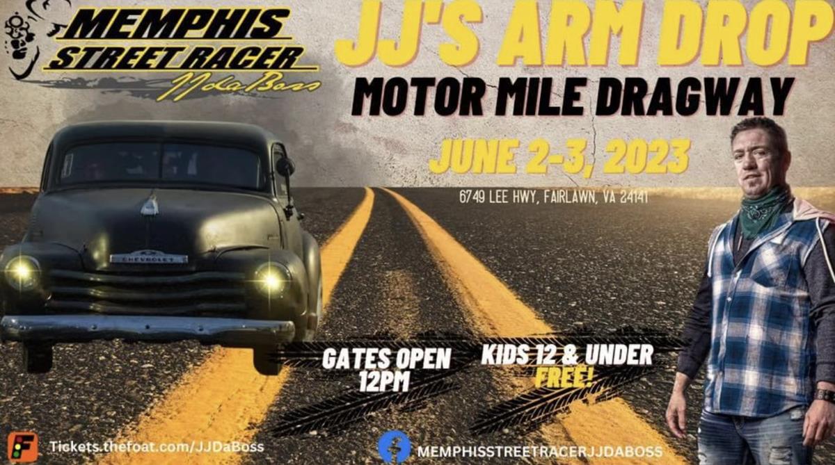 JJ&#39;s Arm Drop Comes To Motor Mile Dragway