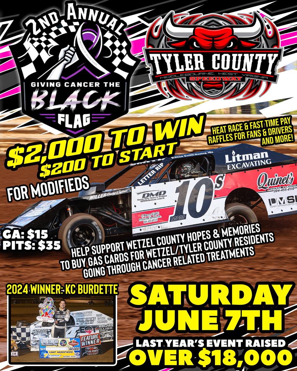 GIVING CANCER THE BLACK FLAG – JUNE 7 at The Bullring!