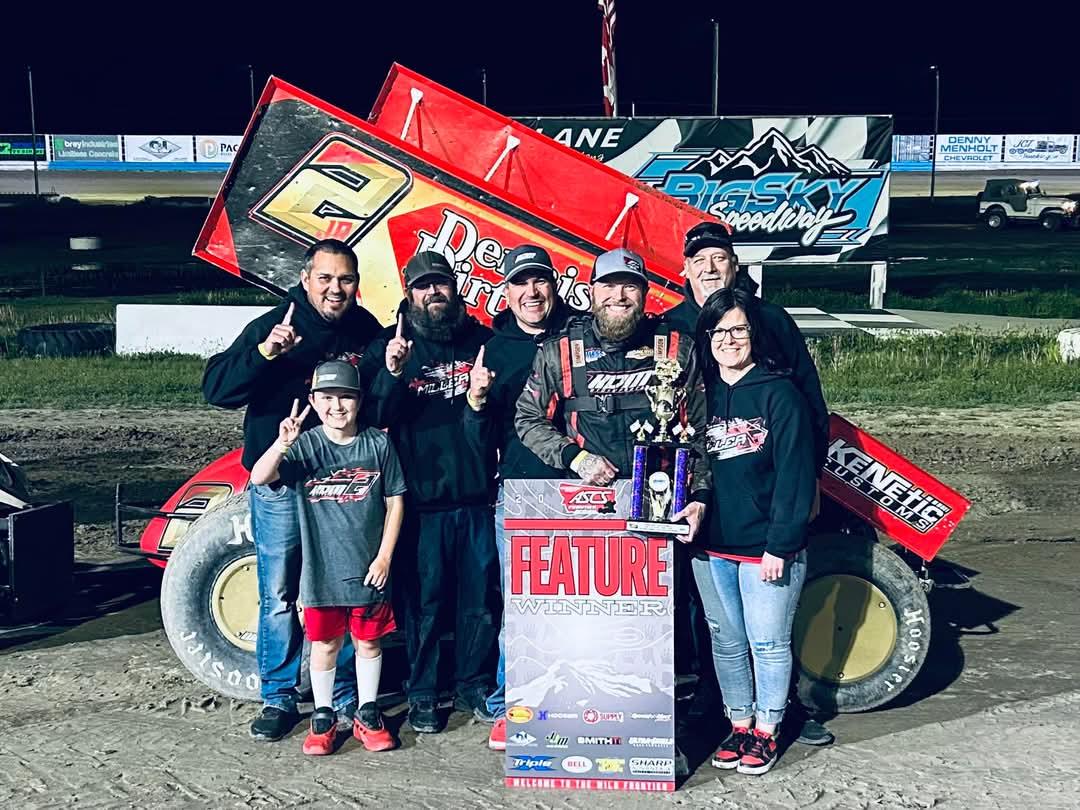Miller Sweeps ASCS Frontier Region At Big Sky Speedway