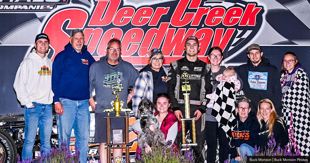 Hale, Gjere, Kennedy, Schluetter win on Season Championships Night at Deer Creek Speedway
