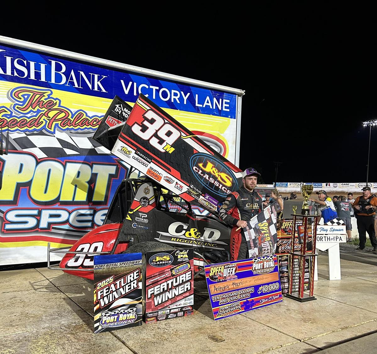 Macri Picks Up PA Sprint Speedweek Night #3; Chase Dietz Wins URC 360 Feature