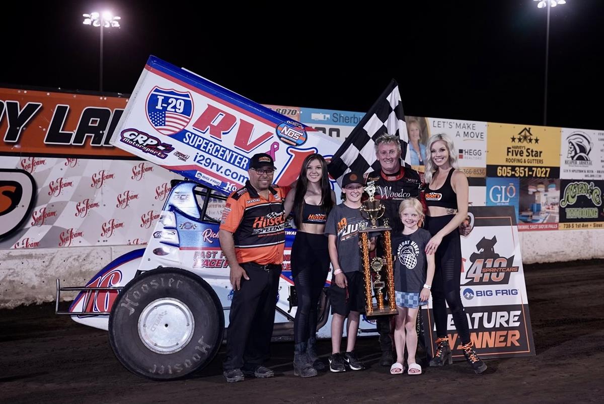 Tatnell, Klaassen and Sam Henderson Score First Wins of Season at Huset’s Speedway During Frankman Motor Company Night