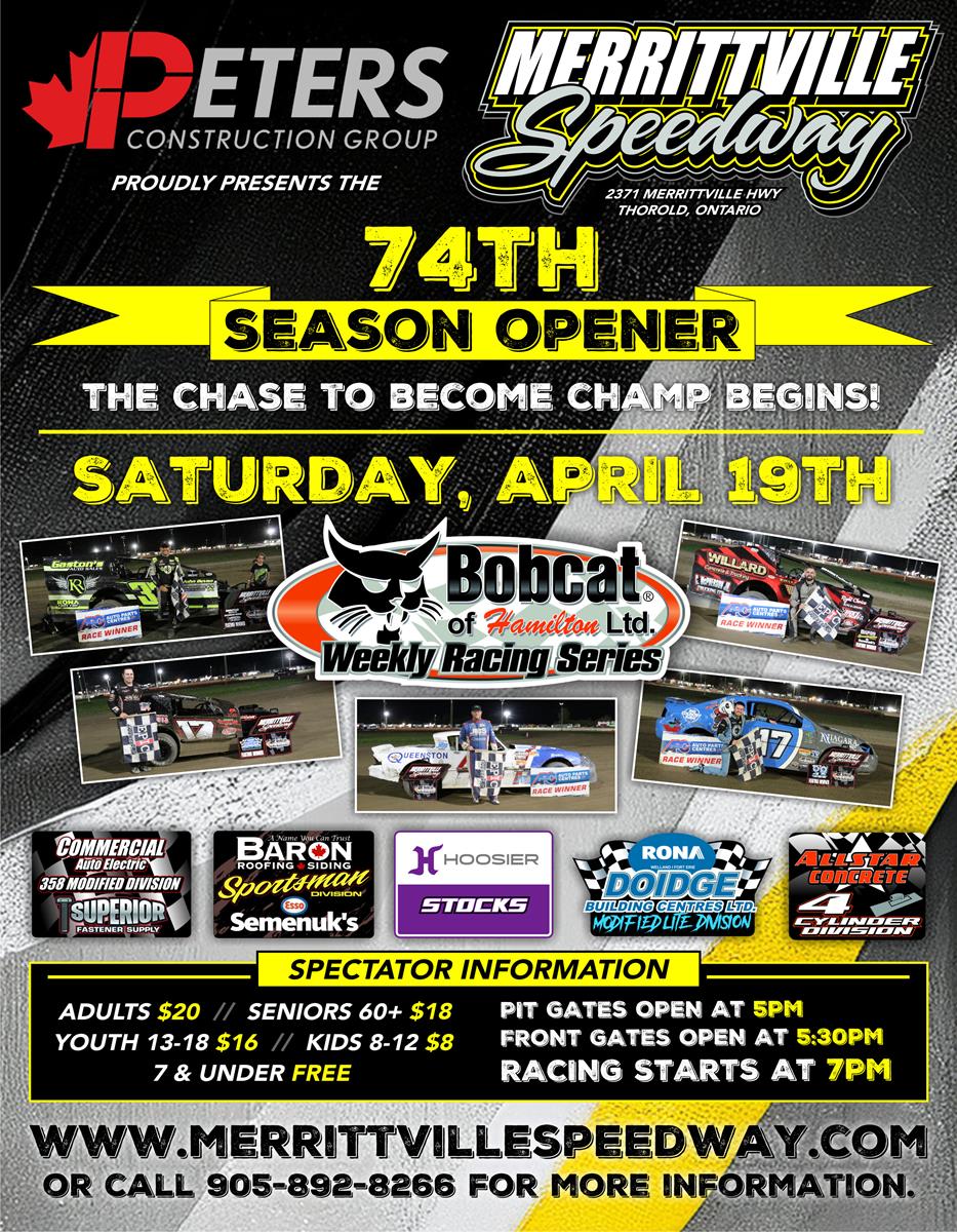 Merrittville’s 74th Season Hops into Action This Weekend