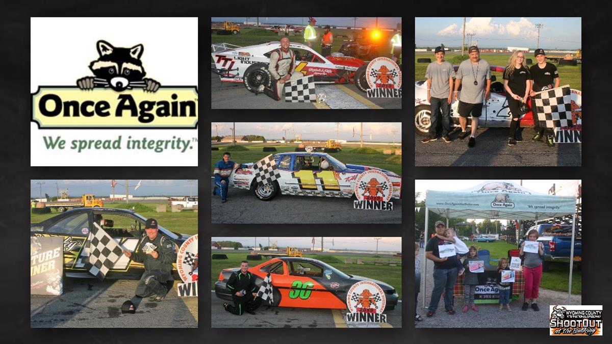 Majchrzak, Krawczyk, Hallett, and Moldt Win Mid-Season Championship Night presented by Once Again Nut Butter at Wyoming County International Speedway