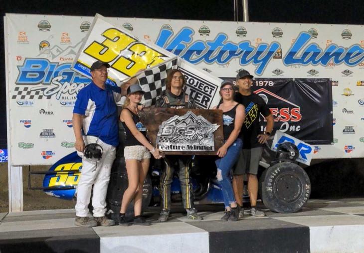 Driever Produces First Career Sprint Car Triumph During ASCS Frontier Region Event