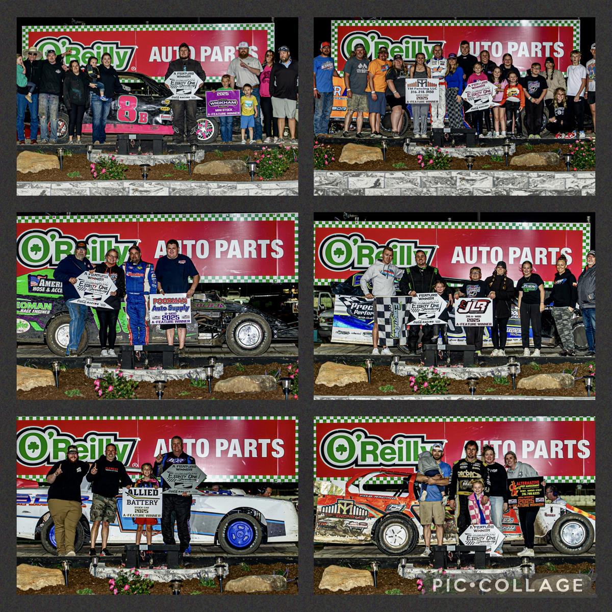 So It Begins.... and a Brand New Victory lane unveiled.