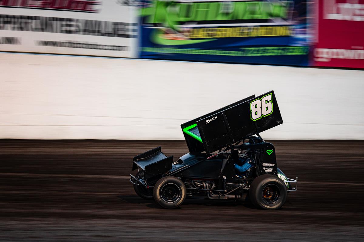 Amdahl Posts Top-10 Finish During Rapid Speedway Nationals