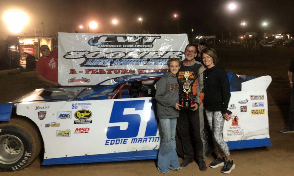 Martin captures first Sooner Late Model victory
