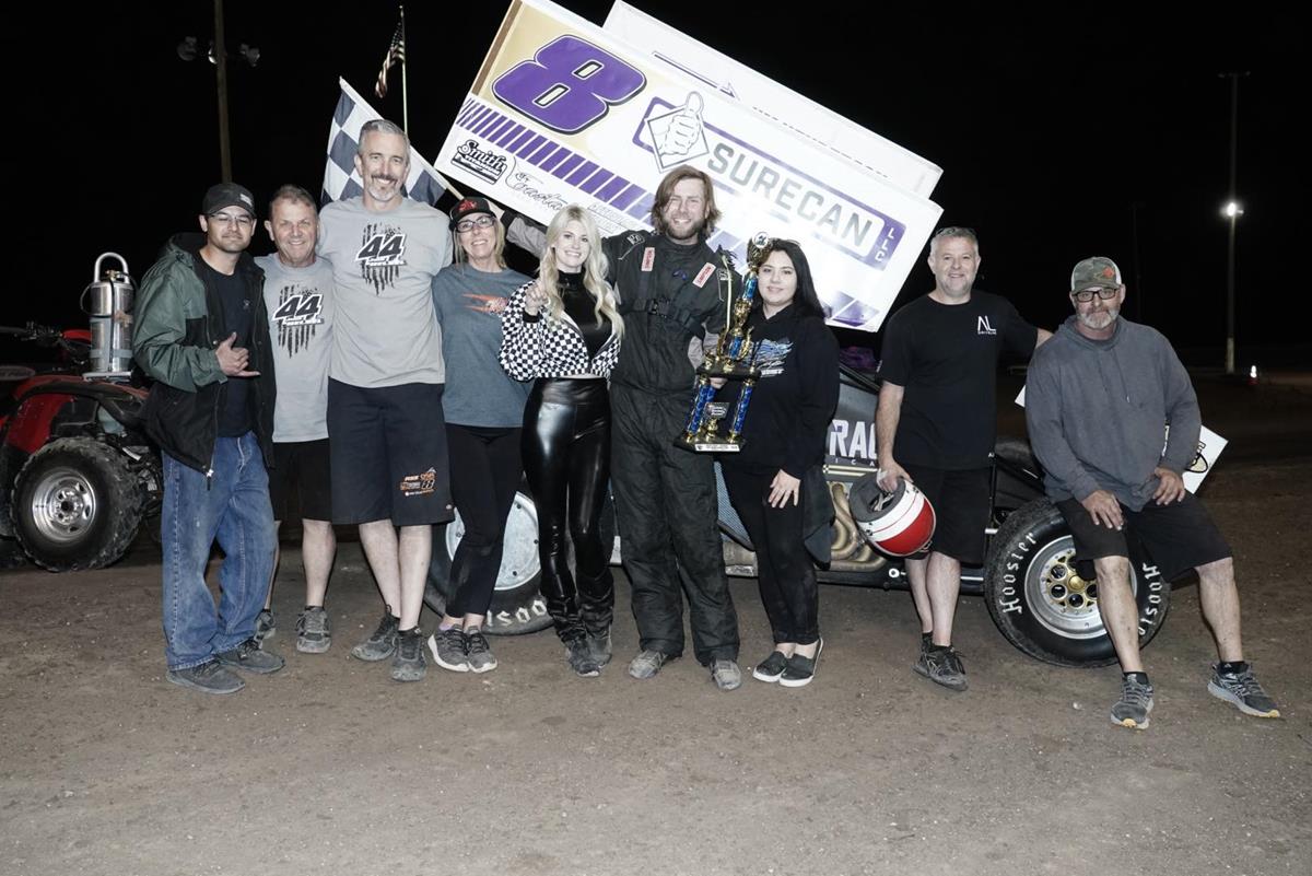 Jake Helsel Captures First ASCS Southwest Feature Win At Central Arizona Raceway