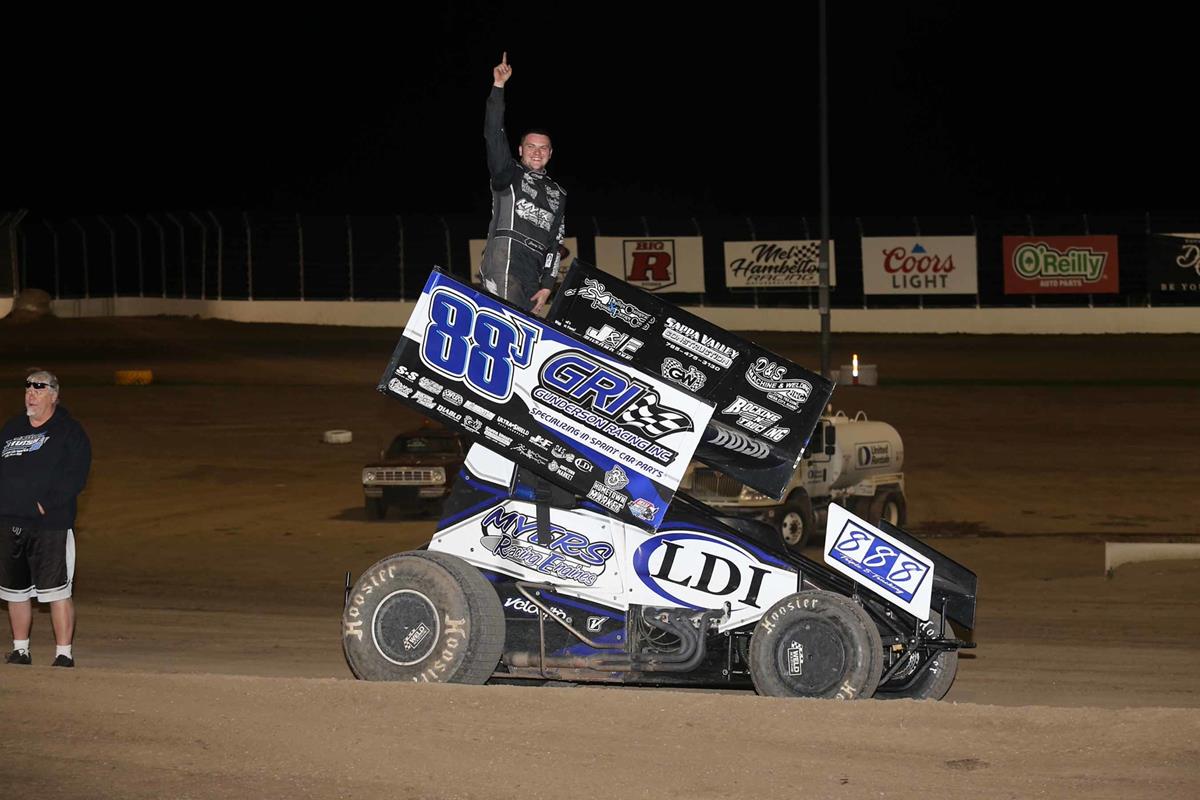 Jeremy Huish Wins Emotional Rick Salem Memorial at Dodge City