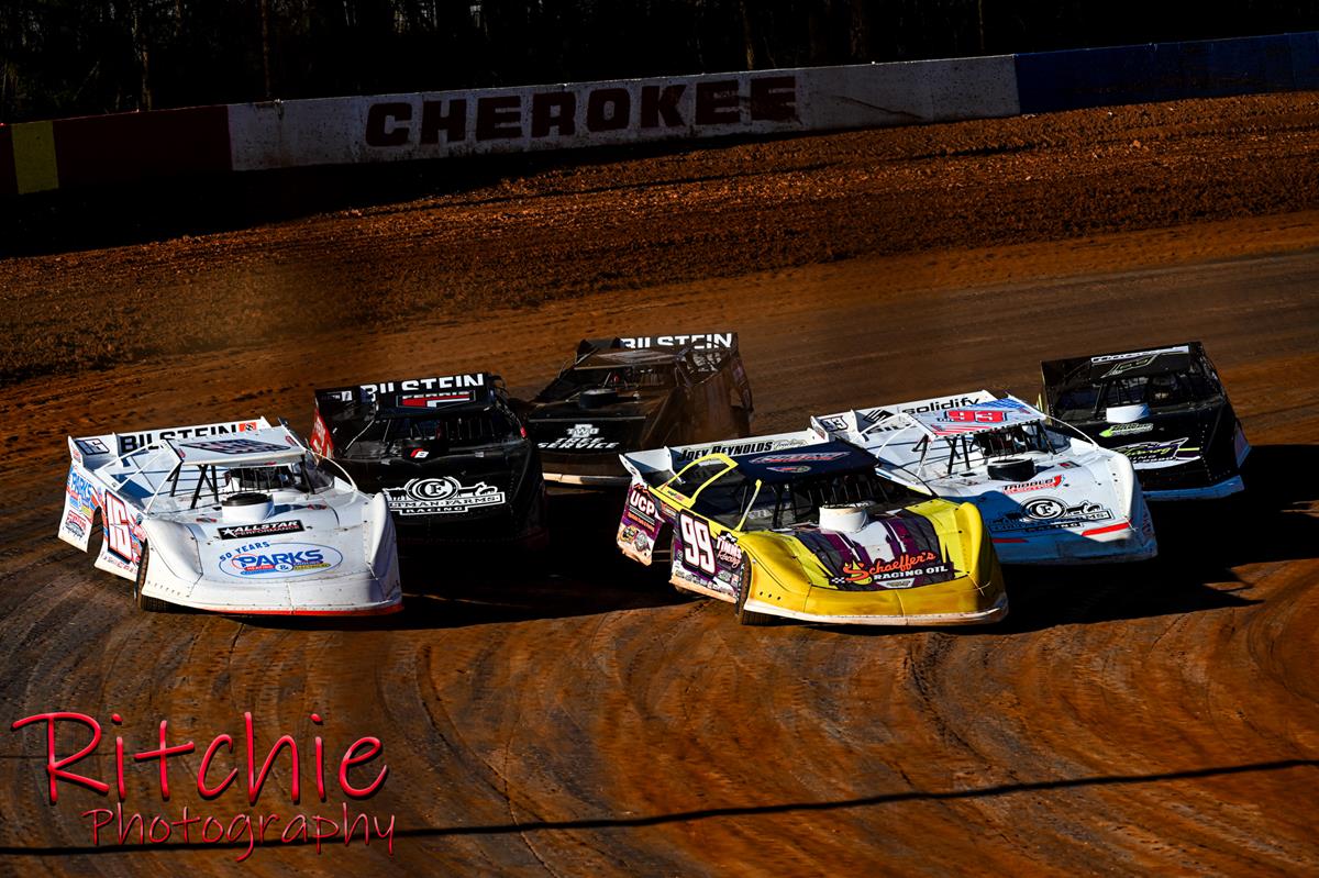 Cherokee Speedway (Gaffney, SC) – Cherokee Chief Super Late Model Series – March Madness – March 2nd, 2025. (Ritchie Photography)