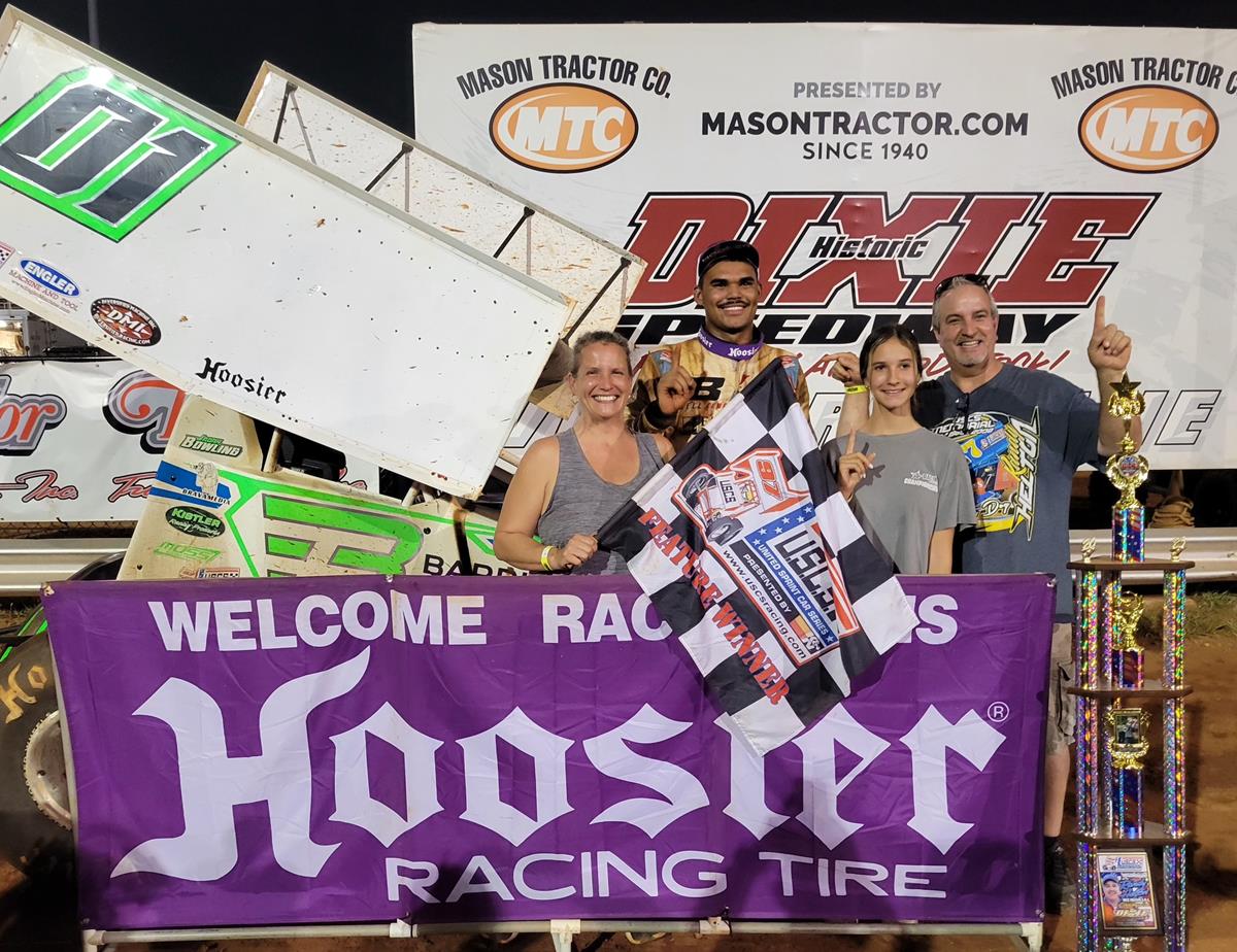 BOWLING SMOKES THE FIELD AND HIS ENGINE TO WIN USCS HELTON MEMORIAL AT DIXIE