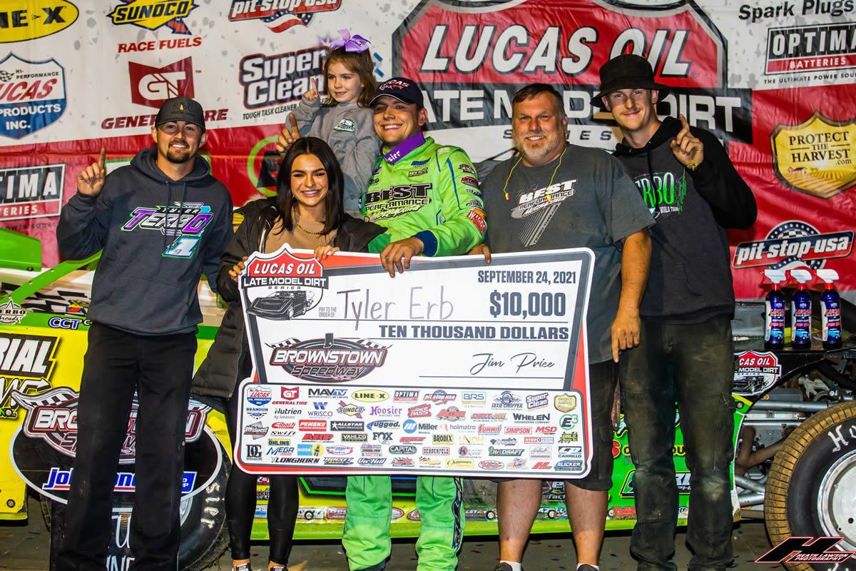 Erb collects 10k Lucas Oil victory at Brownstown