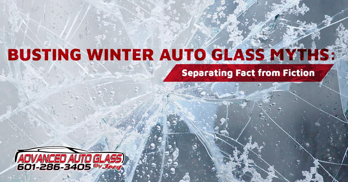 Don&#39;t be fooled by common winter auto glass myths. Get the facts on proper care and maintenance in cold weather. Learn more at Advanced Auto Glass by Joey.
