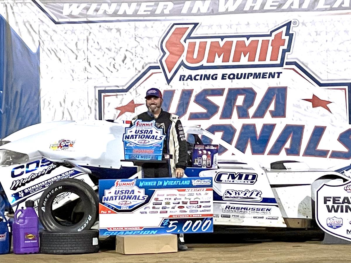 Patient Wolff claims Modified finale as USRA Nationals conclude at Lucas Oil Speedway
