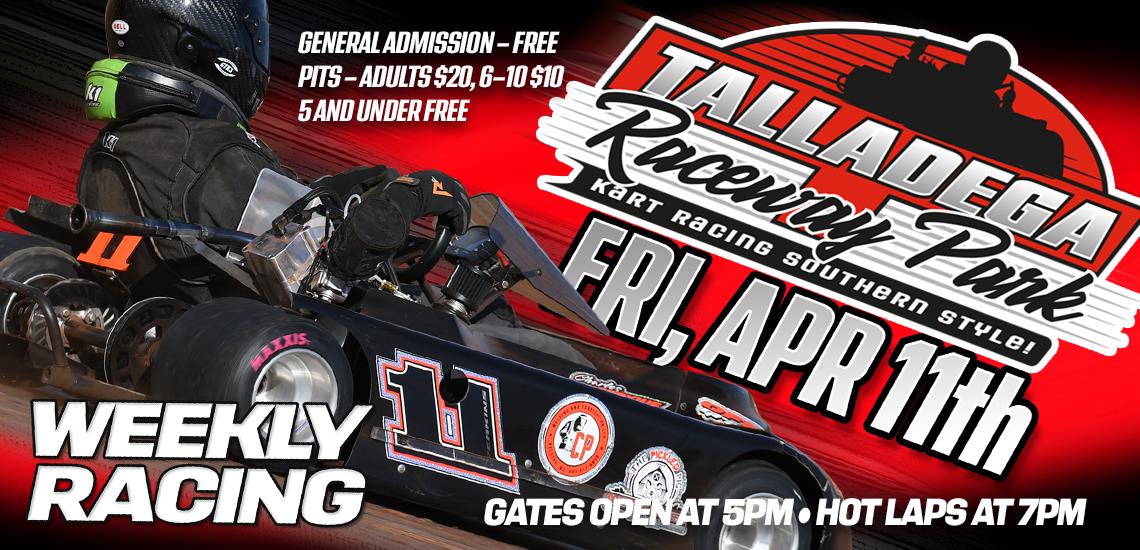 Talladega Raceway Park | April 11th!