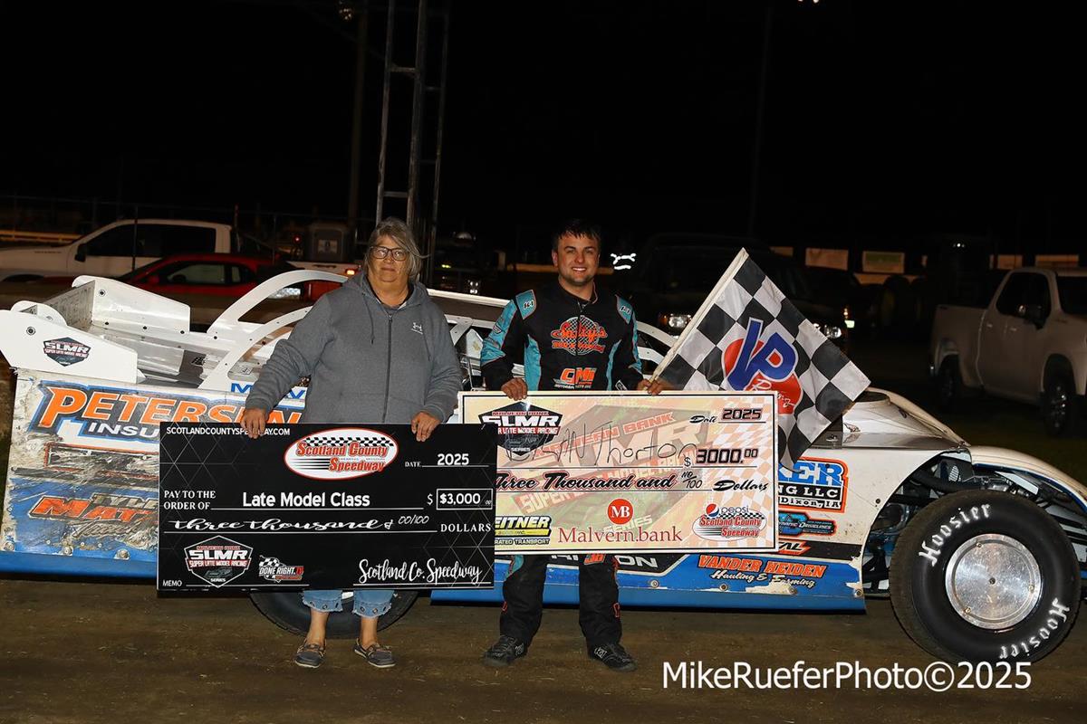 Scotland County Speedway (Memphis, MO) – Malvern Bank East Series – April 25th, 2025. (Mike Ruefer photo)