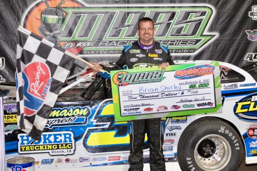 Brian Shirley scores eighth win of 2021 at Farmer City