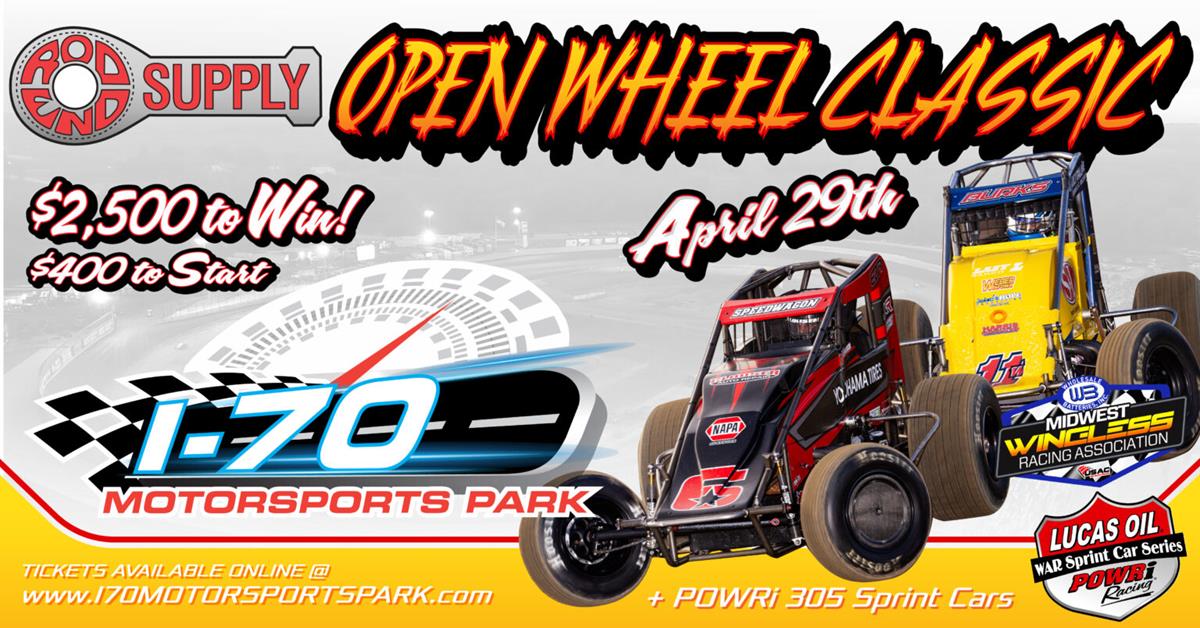 I-70 WELCOMES ROD END SUPPLY AS TITLE SPONSOR OF SEASON OPENER