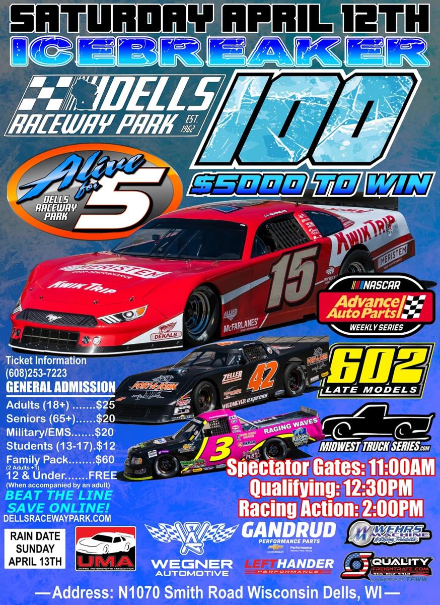 ICEBREAKER 100 ENTRY LIST RELEASED