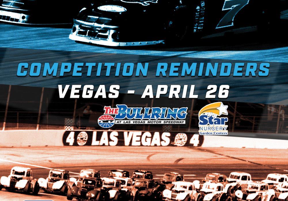 Vegas Bullring 4.26 Competition Reminders: Schedule, Entry Info, Host Hotel