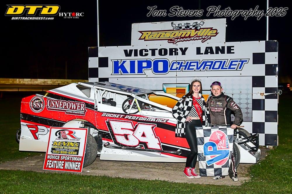 Williamson, Tuttle, Pangrazio, Whiteside, and Catalano Win at Ransomville