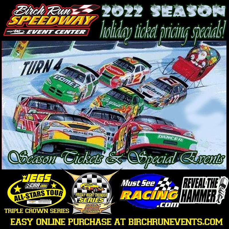 Holiday Season Ticket and Special Event Sales Began Friday November 26th!