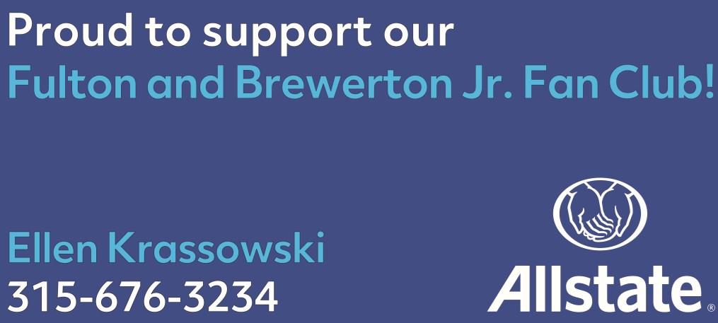 Ellen Krassowski Allstate Named Title Sponsor of The Brewerton and Fulton Speedways Jr. Fan Club