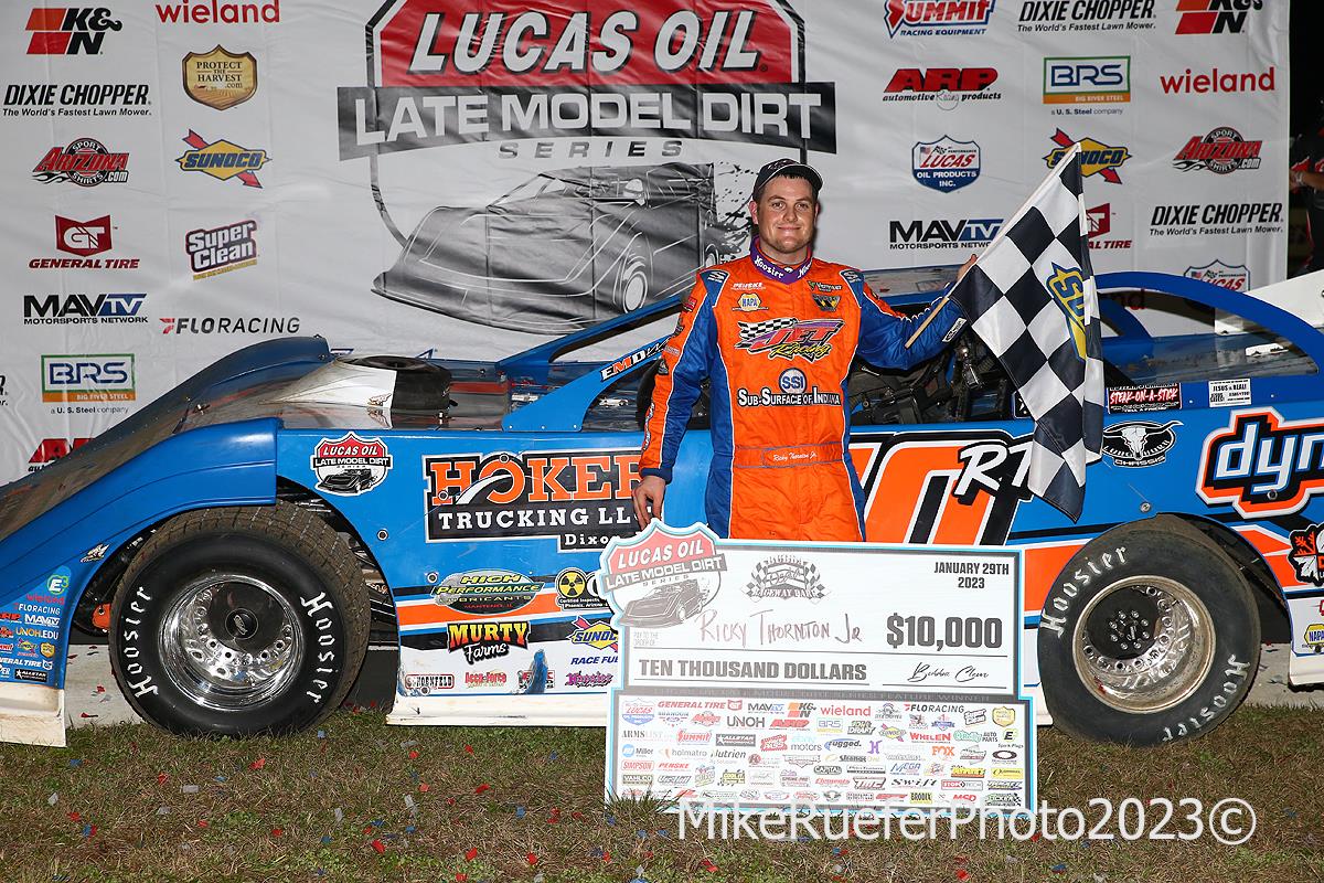 Thornton Gets Redemption with Bubba Raceway Park Victory