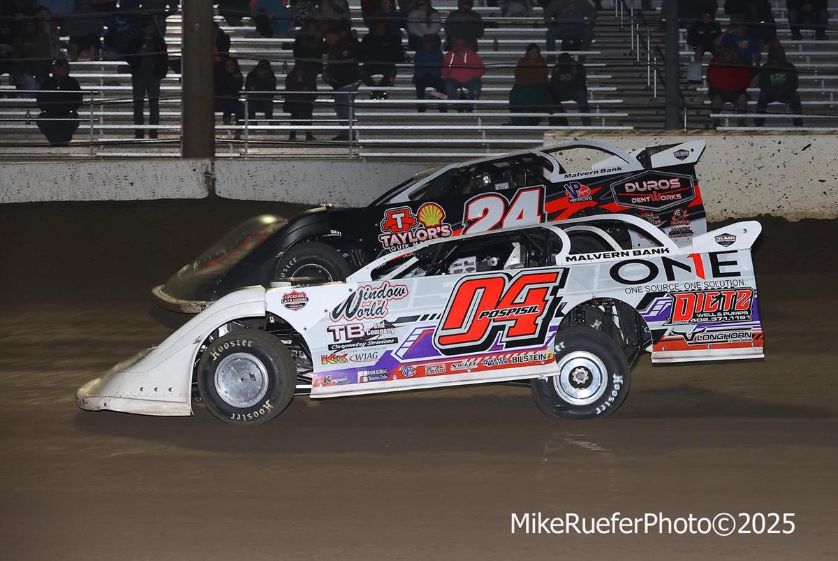 Deer Creek Speedway (Spring Valley, MN) – Malvern Bank East & West Series – August 29th-30th, 2025. (Mike Ruefer Photo)