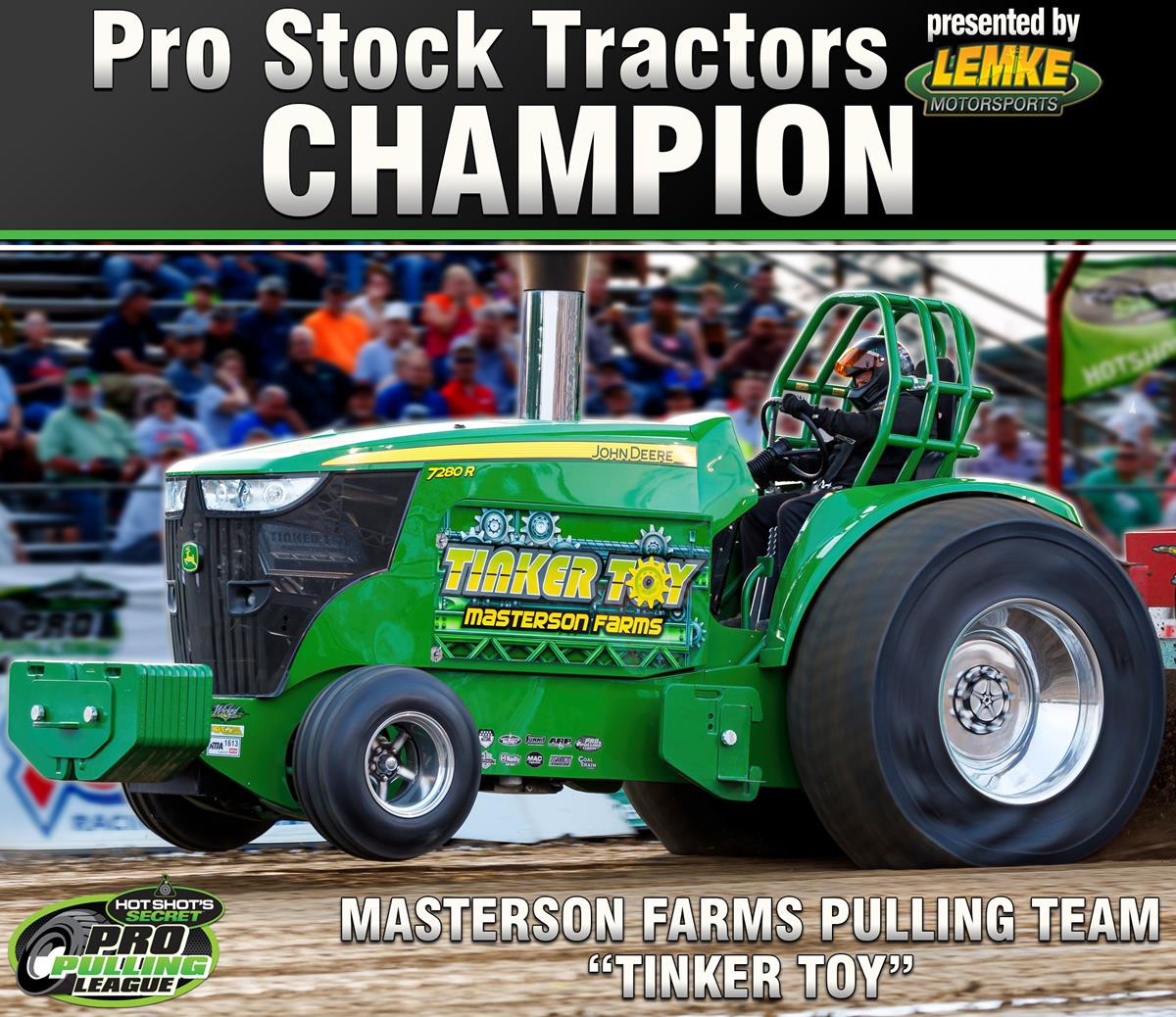 Folz, Harris Co-Pilot "Tinker Toy" to Pro Stock Tractor Championship presented by Lemke Motorsports