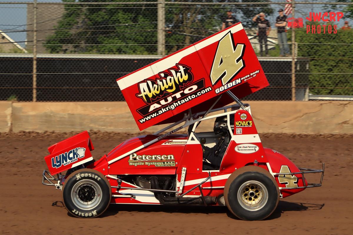 Pokorski posts second straight Plymouth 360 Sprint Car podium run