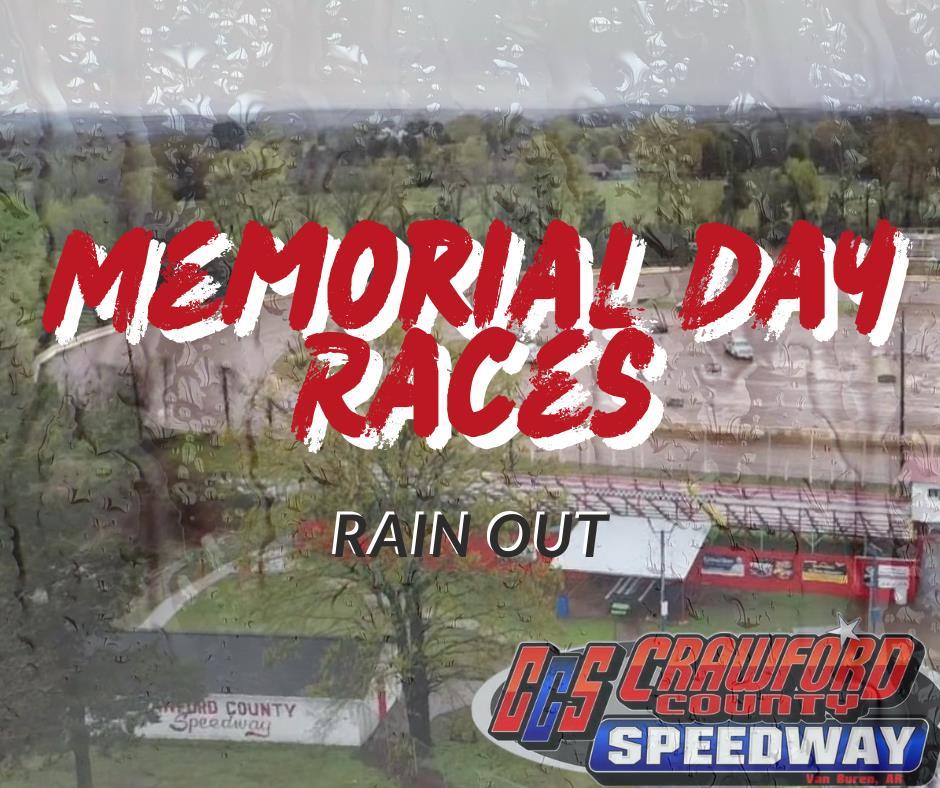 Memorial Day Races-Rain Out