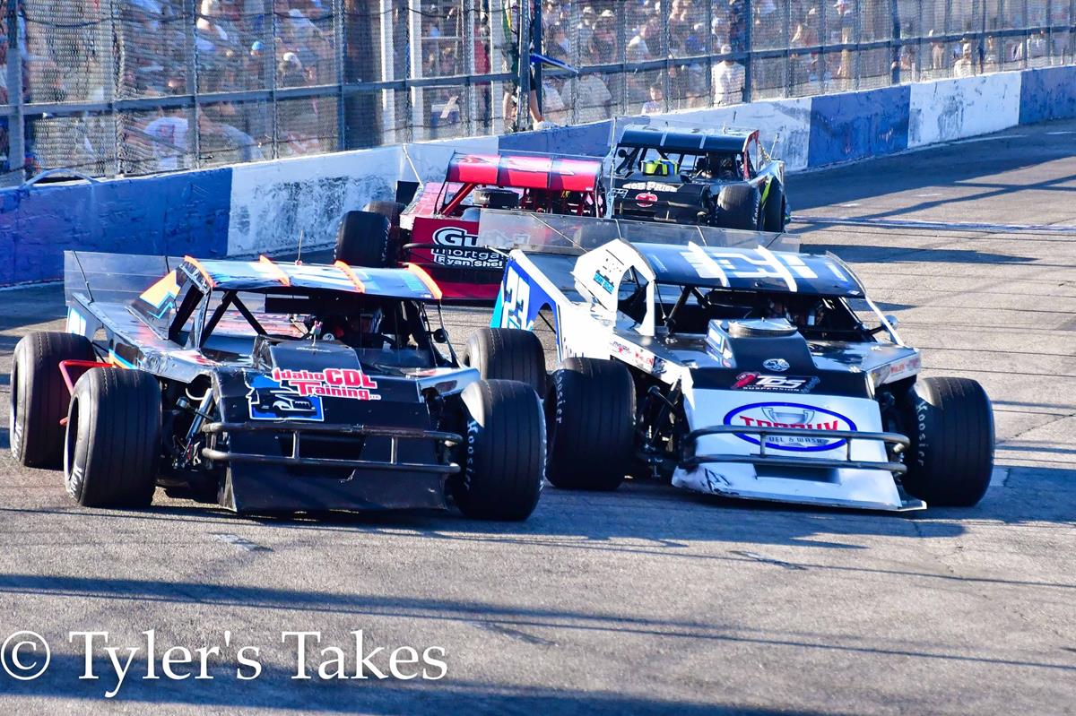 Latham Sweeps NASCAR Modified Double