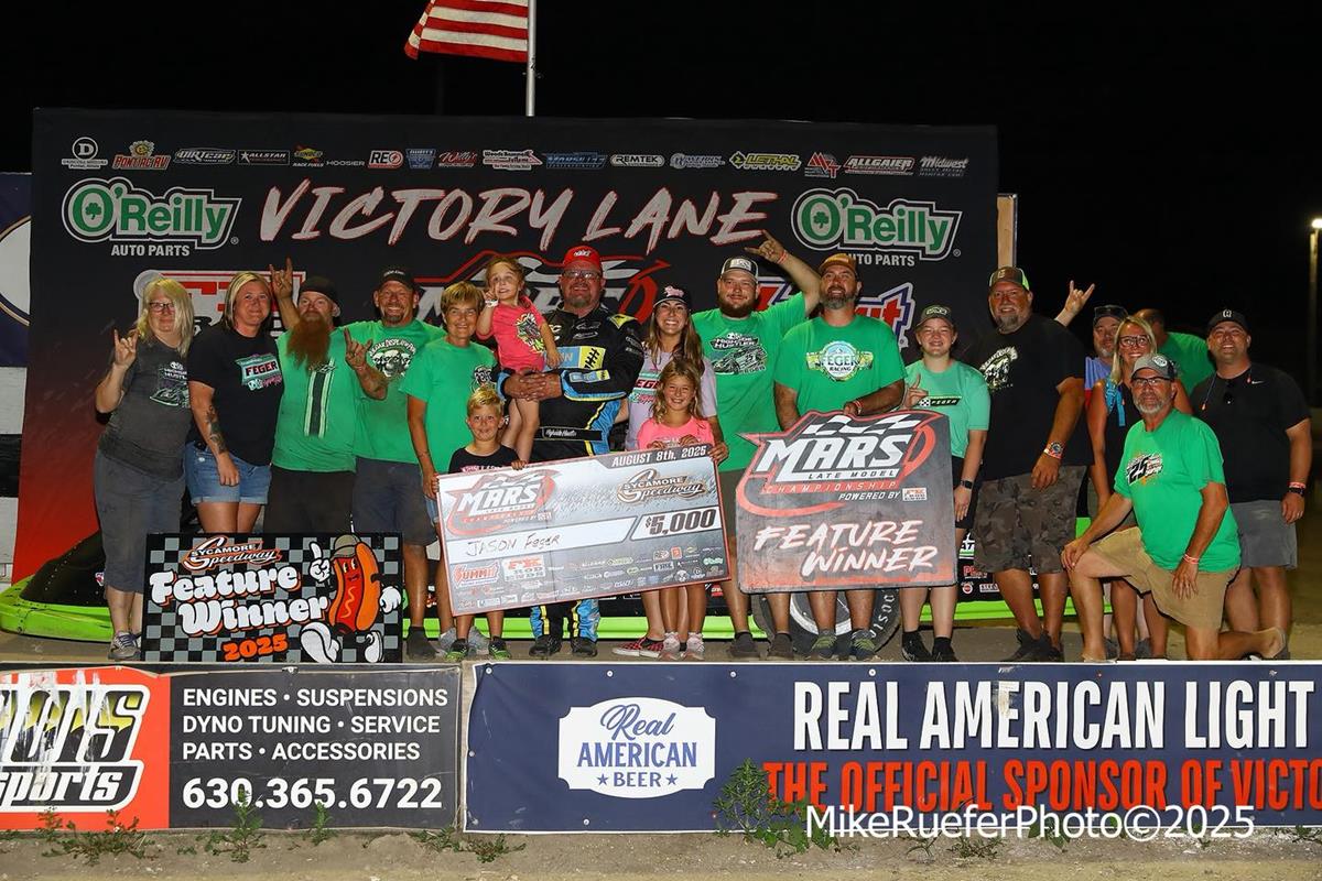 Sycamore Speedway (Maple Park, IL) – MARS Late Model Championship Series – Sycamore Showcase – August 8th, 2025. (Mike Ruefer photo)