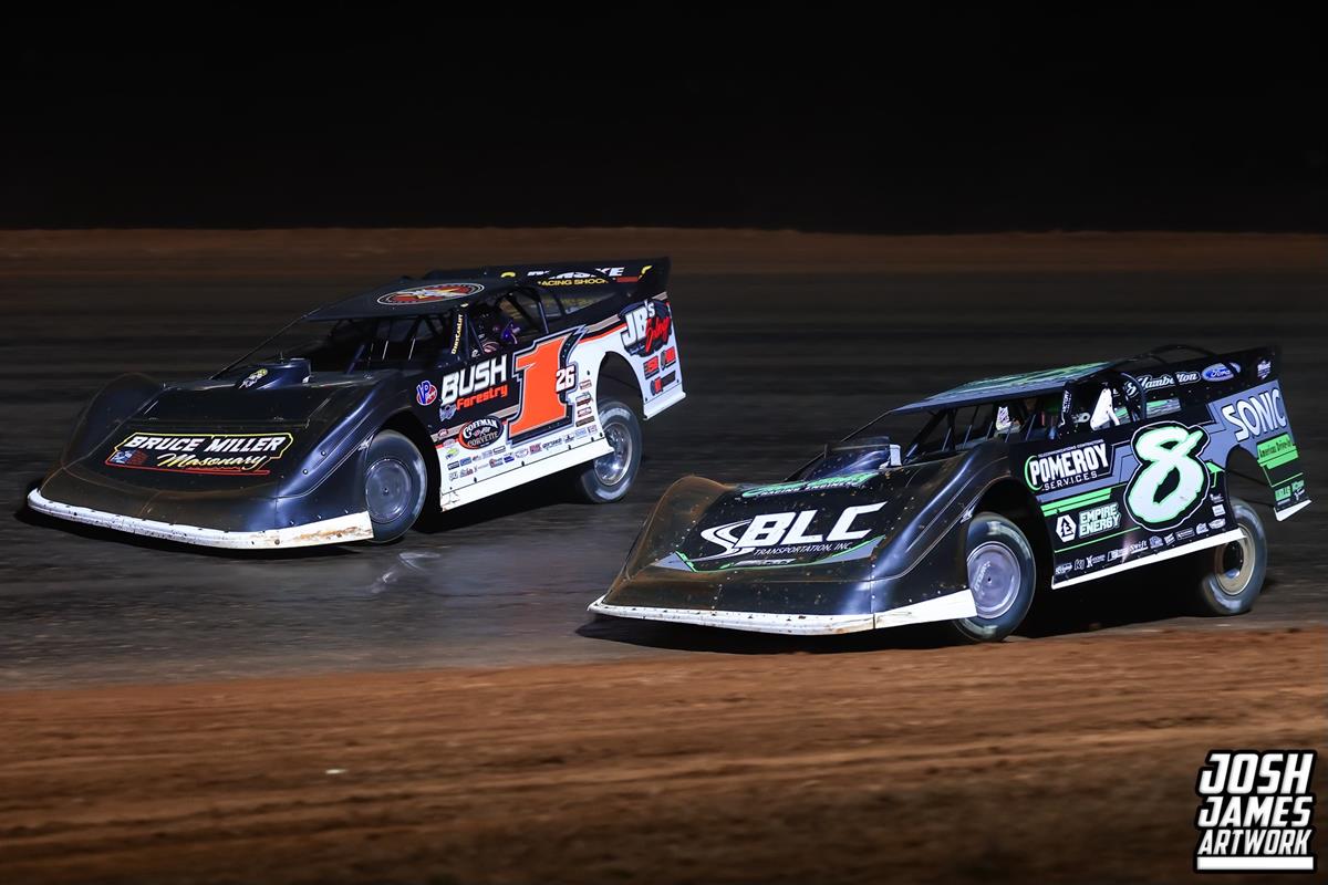 Smoky Mountain Speedway (Maryville, TN) – World of Outlaws Late Model Series – Tennessee Tipoff – March 14th-15th, 2025. (Josh James Artwork)